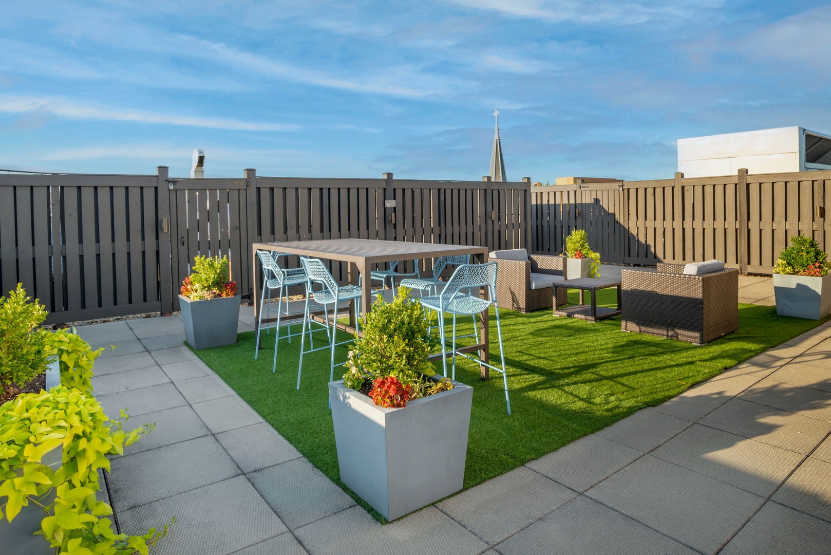 Photo of rooftop terrace
