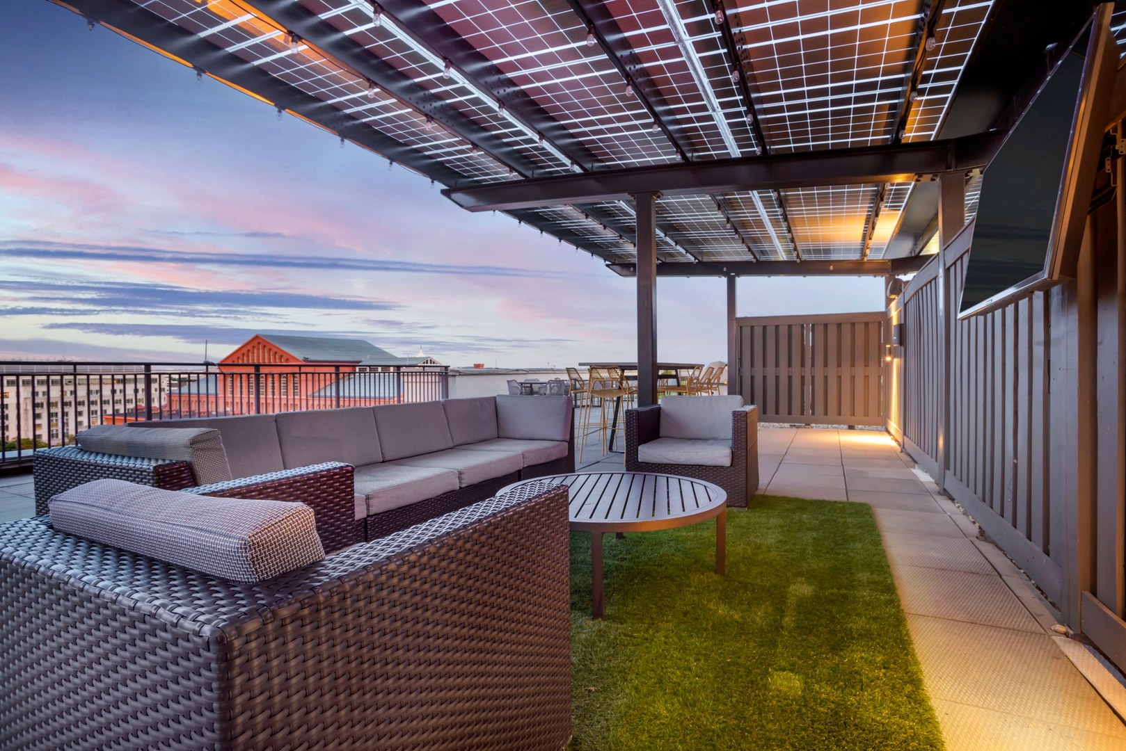 Photo of rooftop terrace